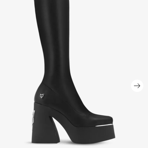 Naked Wolfe Impact Black Boots Size US 9 - Picture 1 of 5